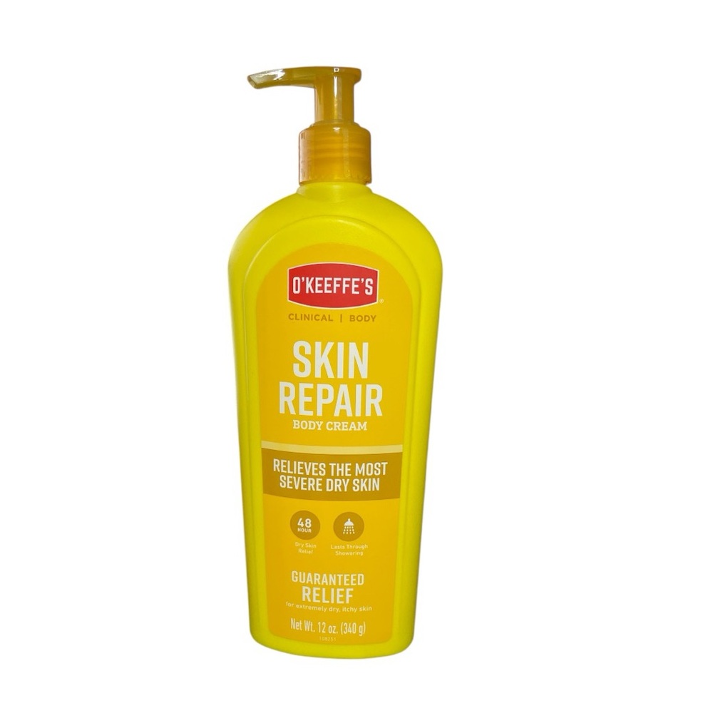 O'Keeffe's Skin Repair Body Lotion and Dry Skin Moisturizer, 12 oz. New